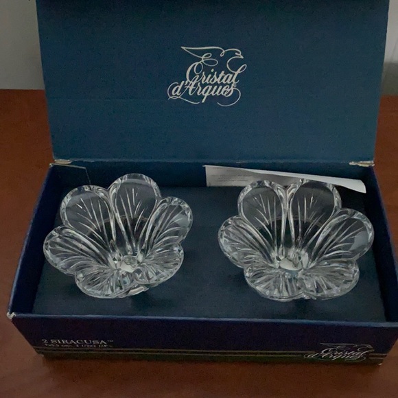 Vintage Other Vintage Cristal Darques Genuine Lead Crystal Candle